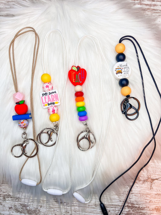 Back to School Teacher Lanyards