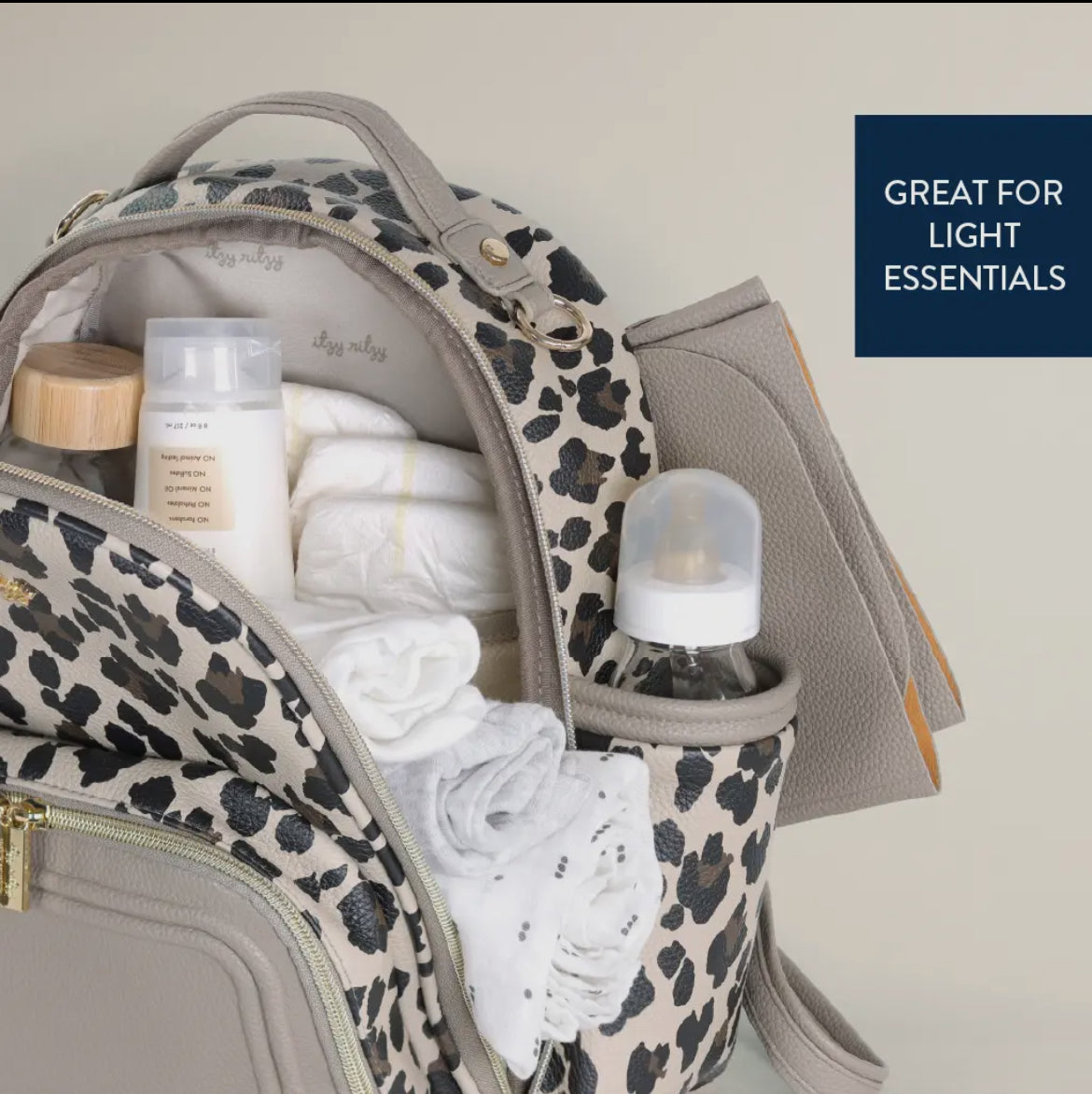 Leopard Itzy Mini Plus™ Backpack
Diaper Bag