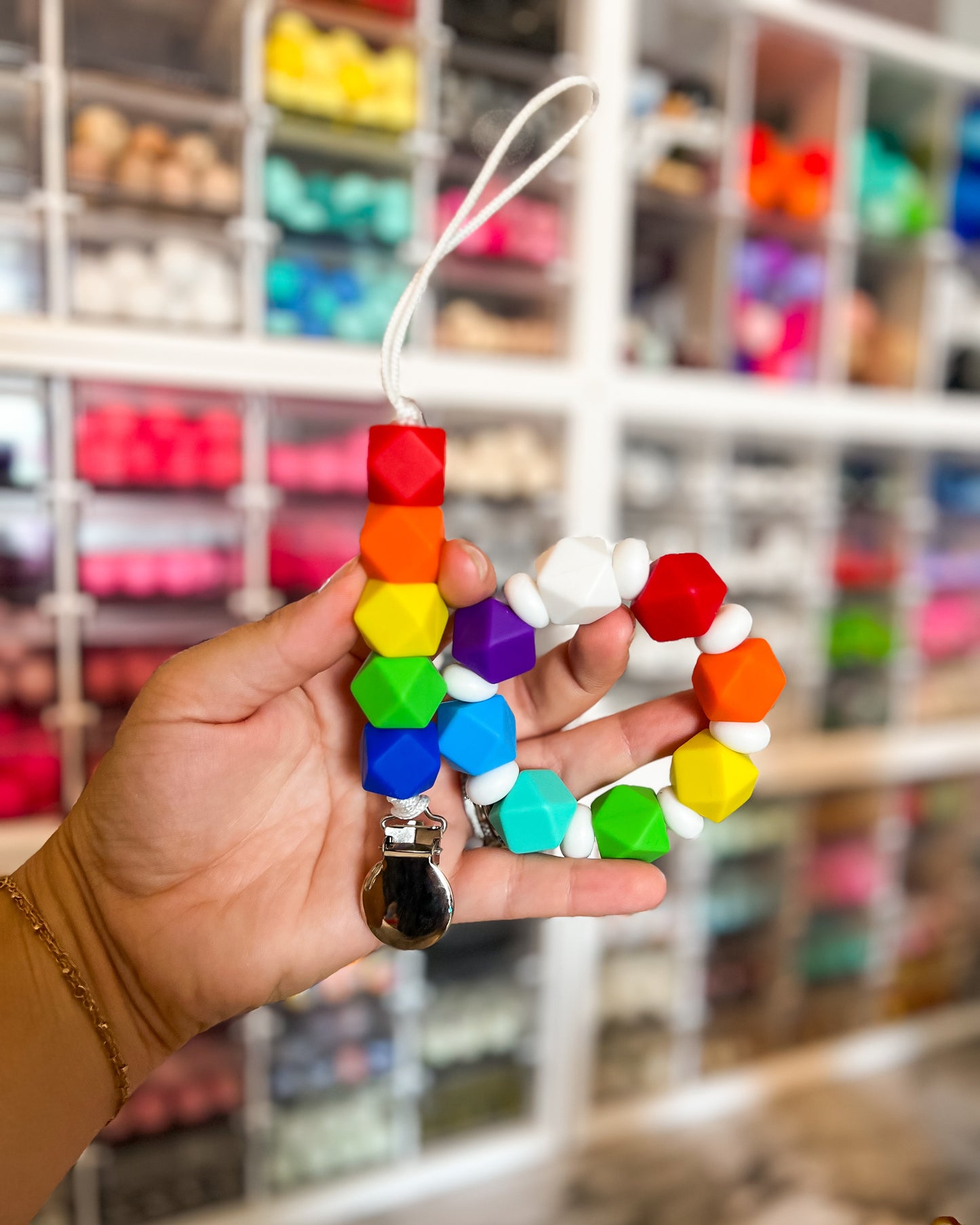 NEW ✨ Hexagon Teething Rings * MORE COLORS