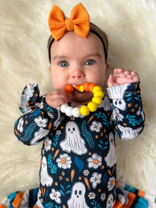 Candy Corn Teething Ring