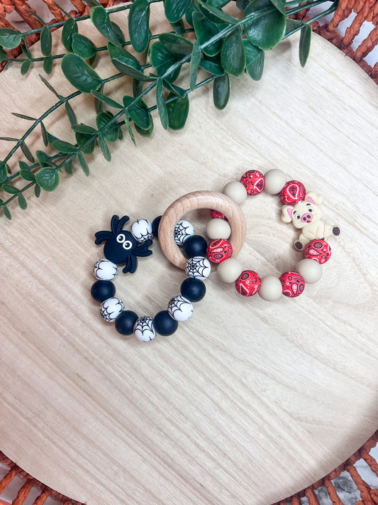 Spider + Pig Double Ring