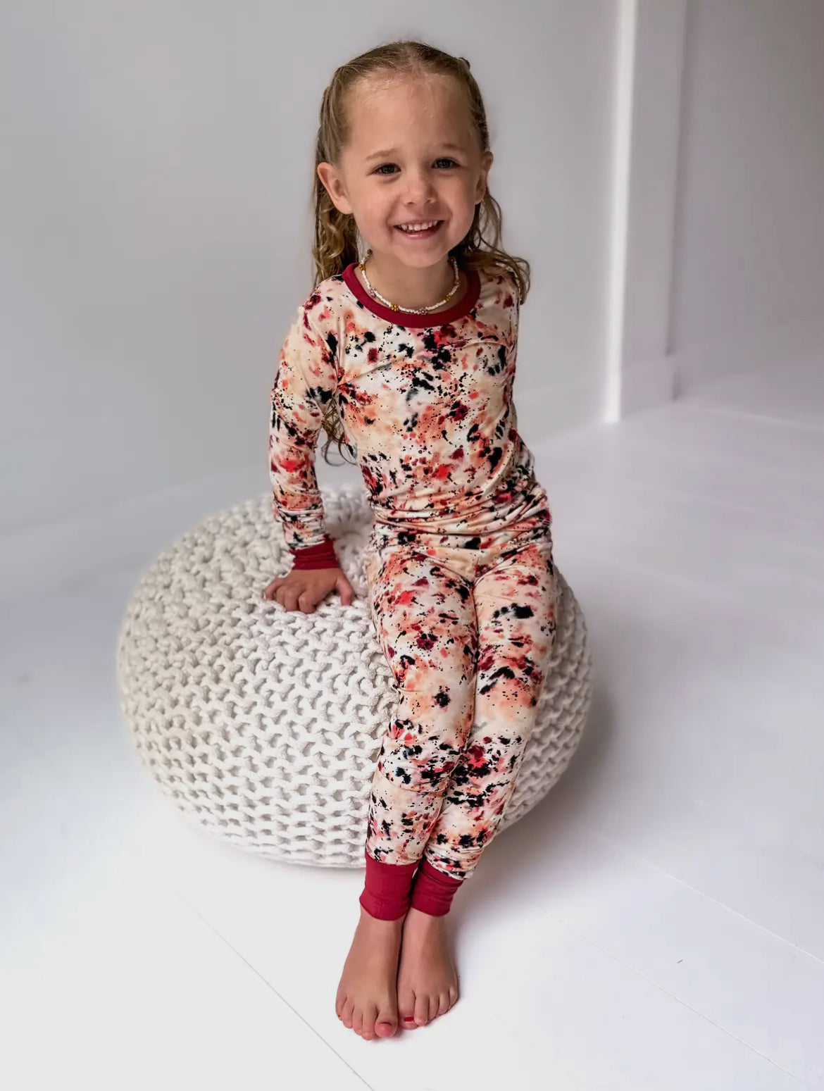 Mosaic Bamboo Two-Piece Pajama Set