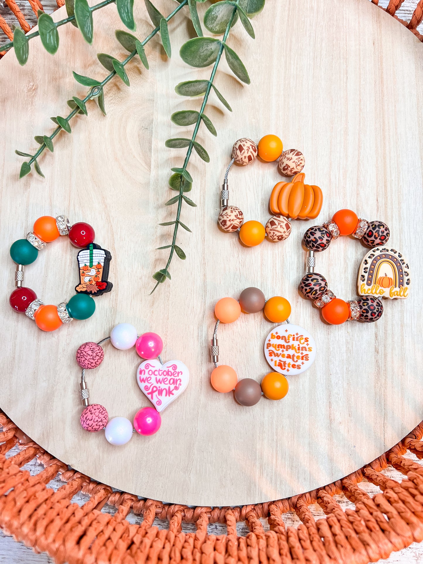 Fall Cup Charms