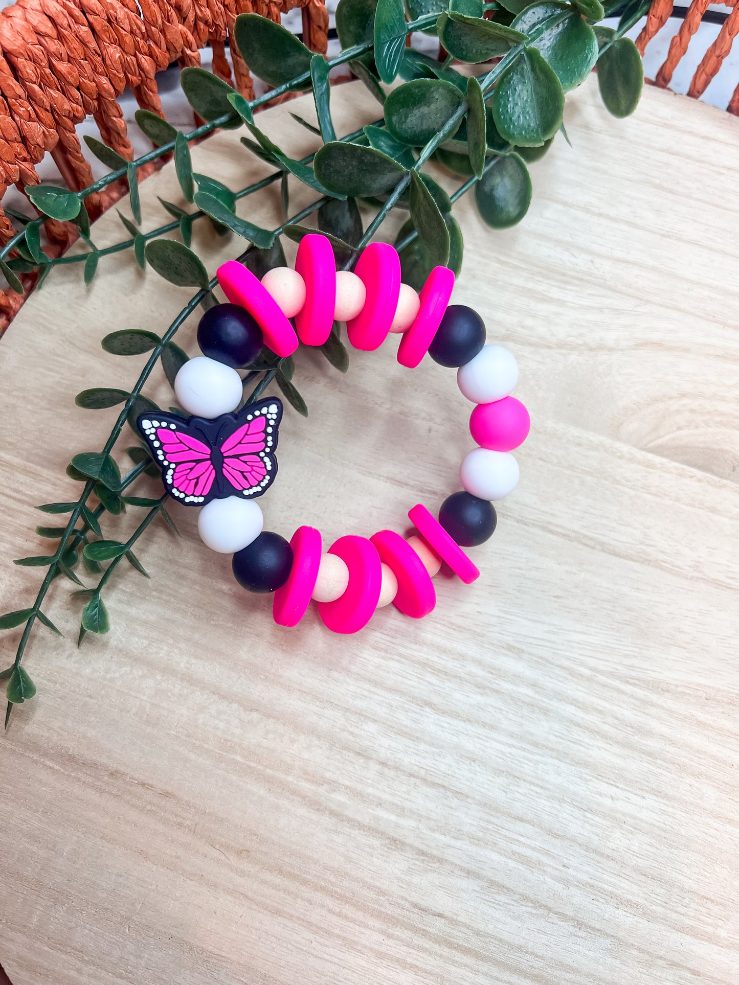 Butterfly Texture Teething Ring