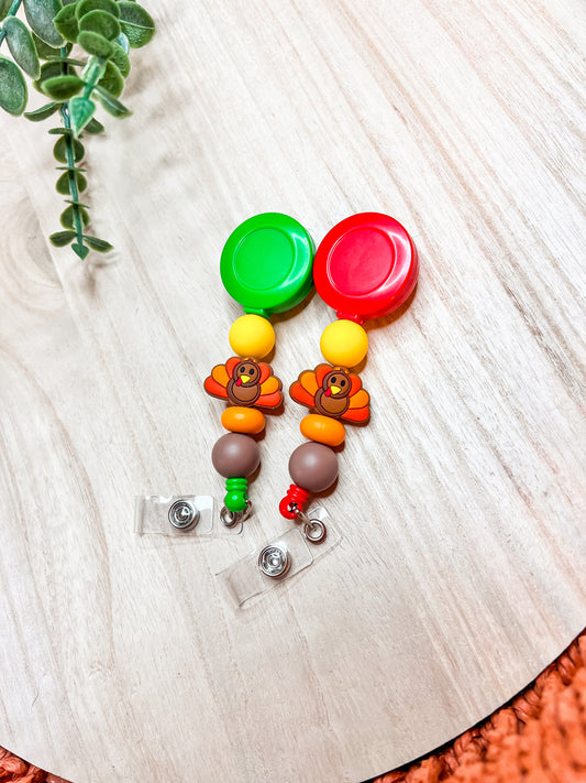 Mini Turkey Drop - Badge Reels