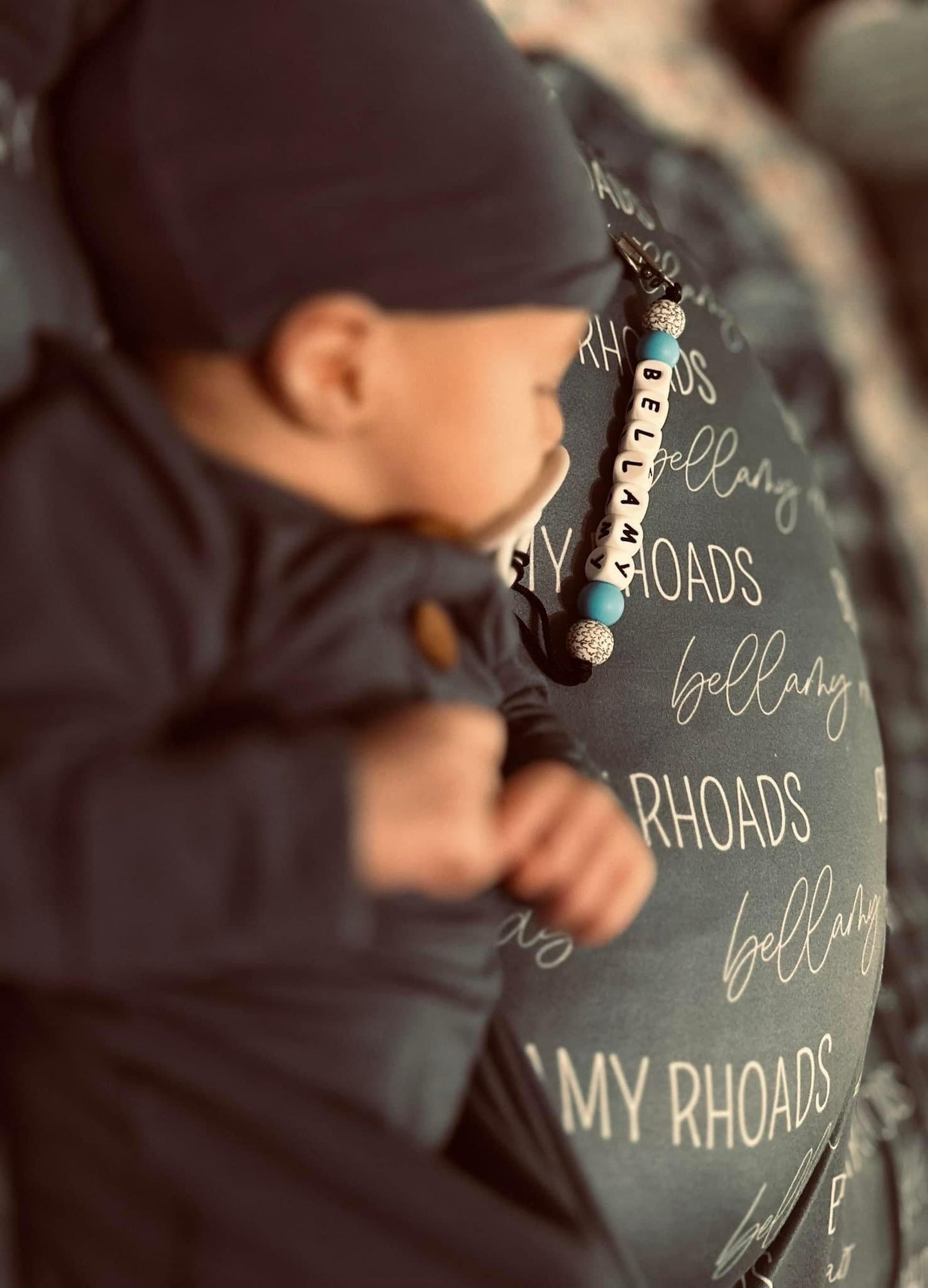 Name Pacifier Clip Collection