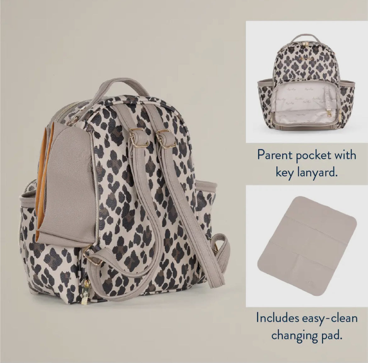 Leopard Itzy Mini Plus™ Backpack
Diaper Bag