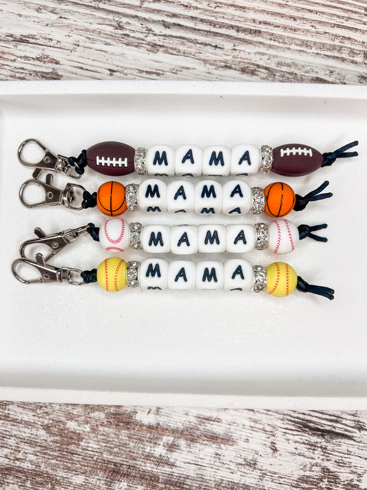 Sports Mama Key Chains