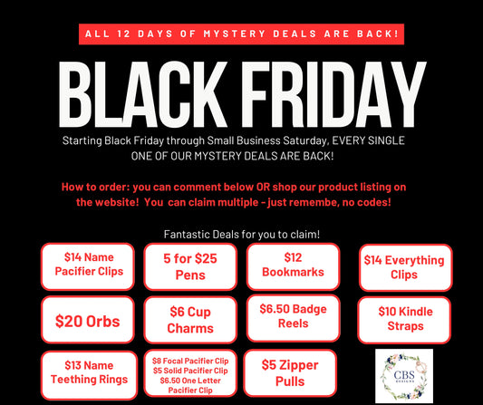 ⚡️BLACK FRIDAY MYSTERY DEALS ⚡️