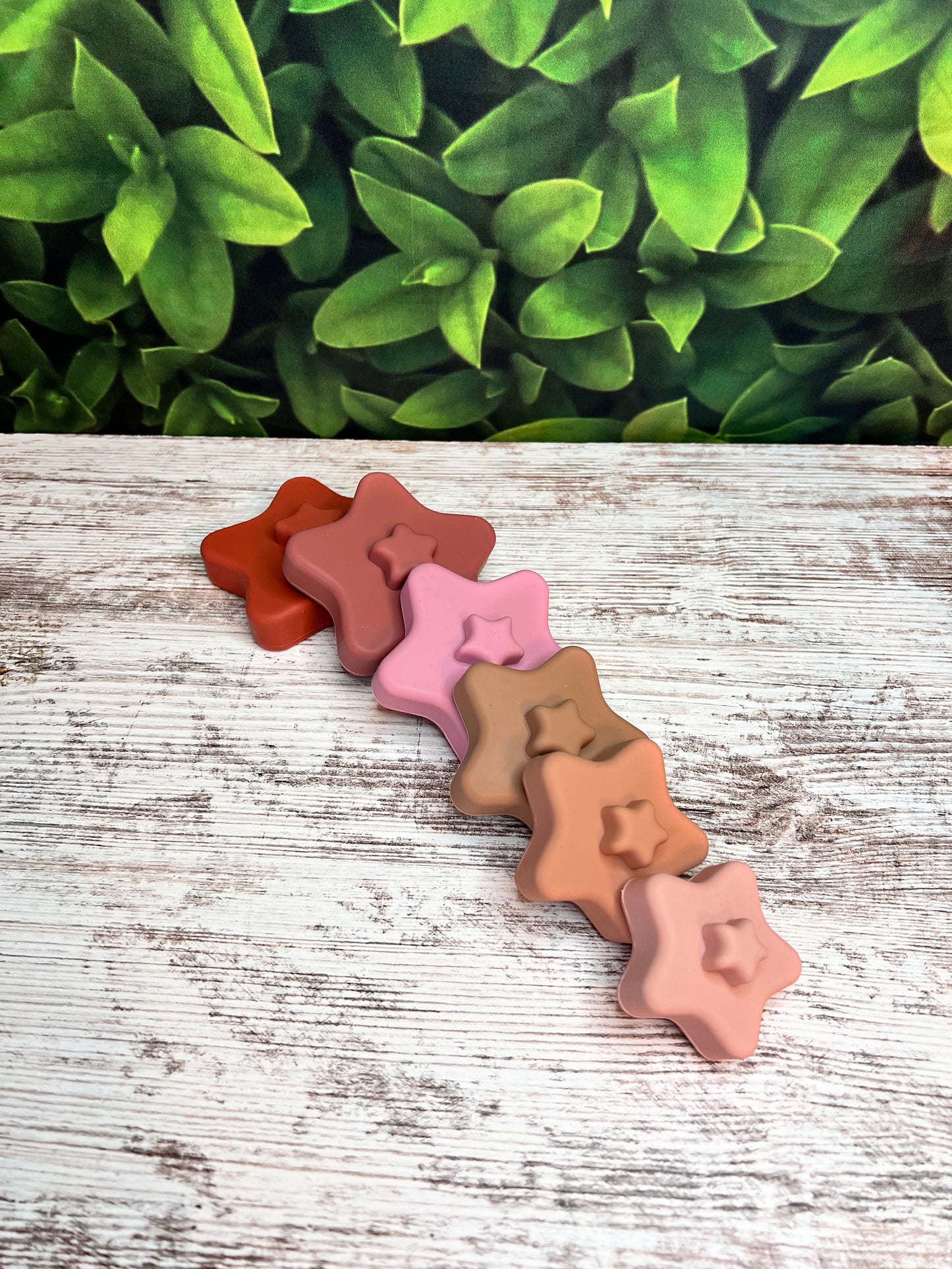 Silicone Star Stacking Toys * MORE COLORS