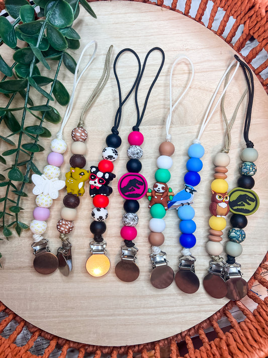 Animal Paci Clips