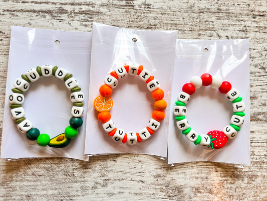 Fruit Teething Rings