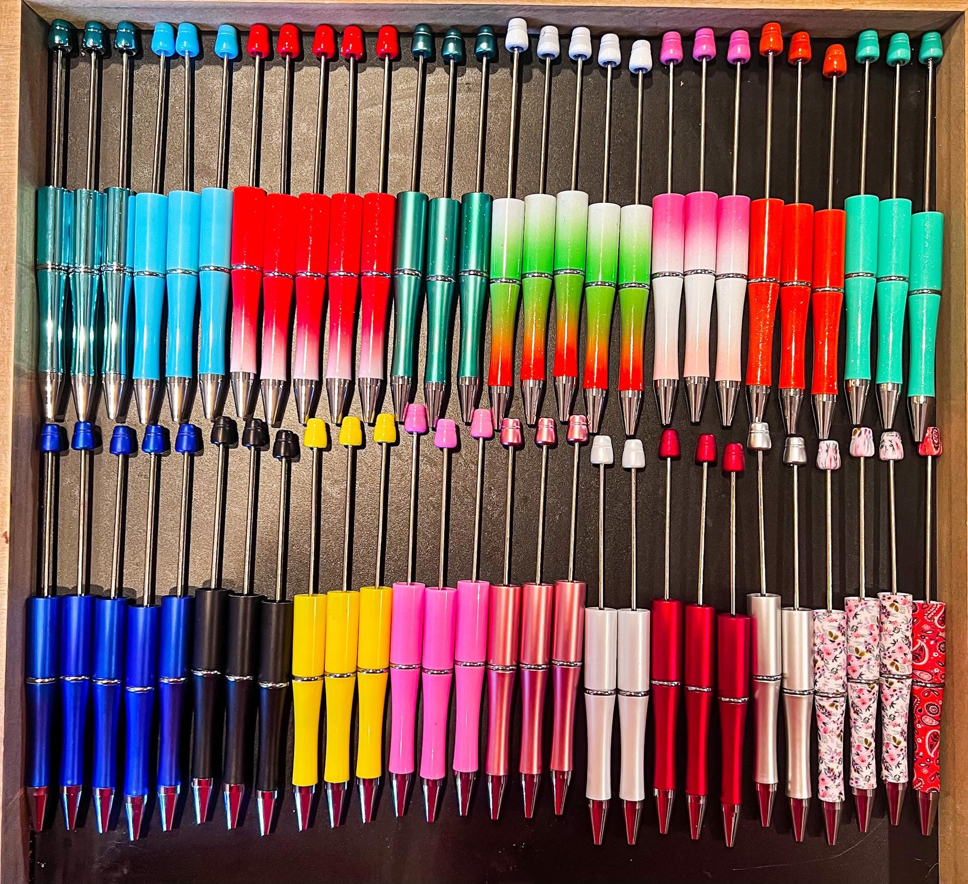 Beadable Plastic Pen Blank - Various Colors – Starr Plans
