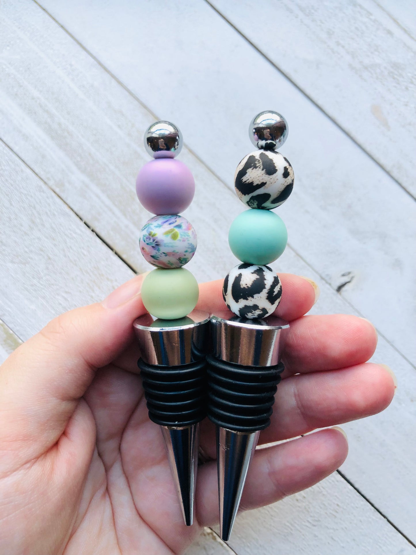 Beadable Wine Stoppers